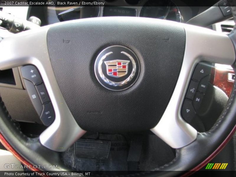 Black Raven / Ebony/Ebony 2007 Cadillac Escalade AWD