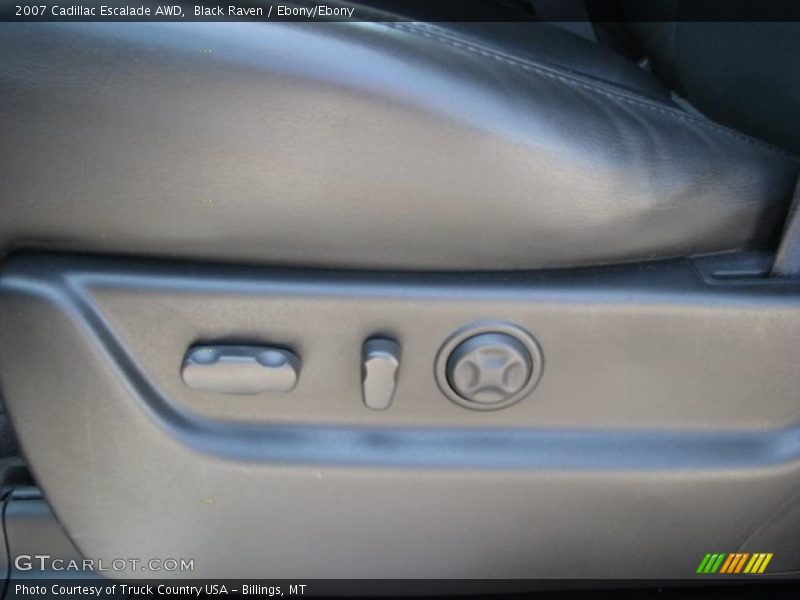 Black Raven / Ebony/Ebony 2007 Cadillac Escalade AWD