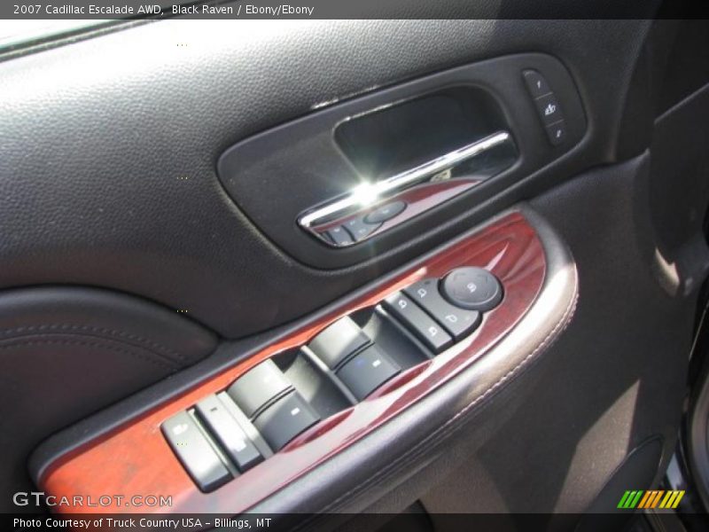 Black Raven / Ebony/Ebony 2007 Cadillac Escalade AWD