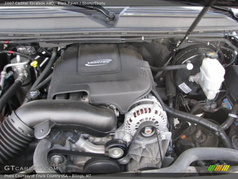 Black Raven / Ebony/Ebony 2007 Cadillac Escalade AWD