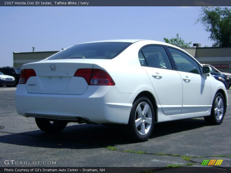 Taffeta White / Ivory 2007 Honda Civic EX Sedan