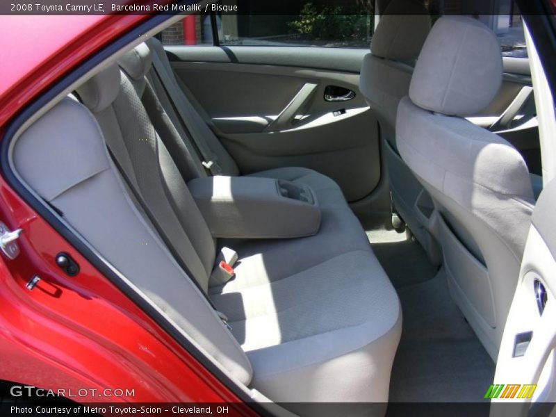 Barcelona Red Metallic / Bisque 2008 Toyota Camry LE