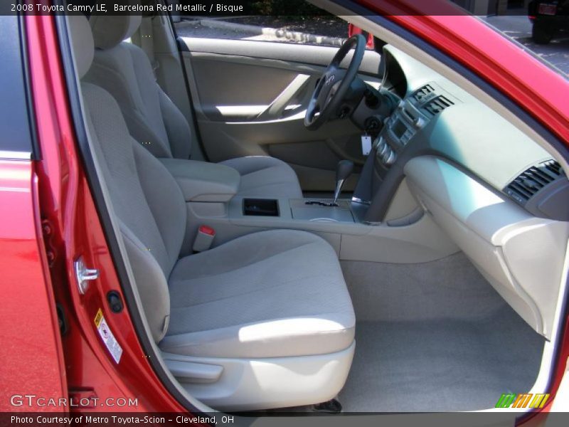 Barcelona Red Metallic / Bisque 2008 Toyota Camry LE