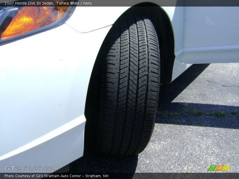 Taffeta White / Ivory 2007 Honda Civic EX Sedan