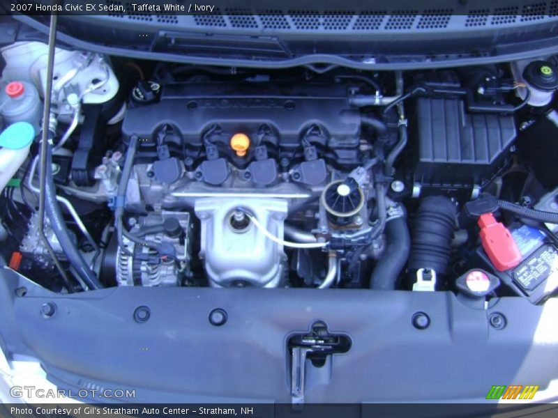 Taffeta White / Ivory 2007 Honda Civic EX Sedan