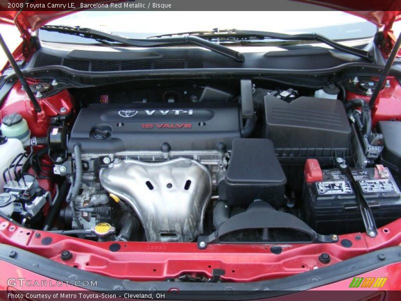 Barcelona Red Metallic / Bisque 2008 Toyota Camry LE