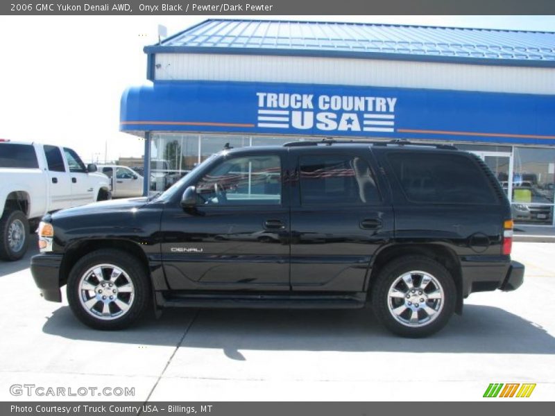 Onyx Black / Pewter/Dark Pewter 2006 GMC Yukon Denali AWD