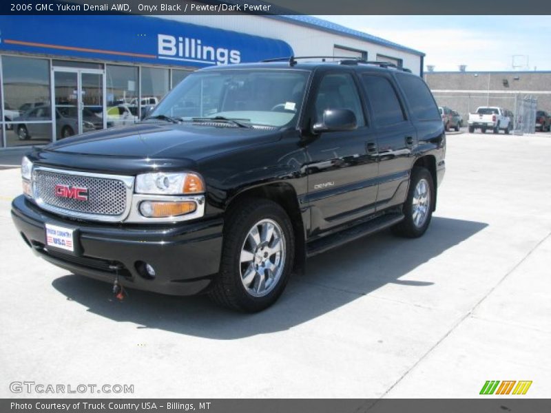 Onyx Black / Pewter/Dark Pewter 2006 GMC Yukon Denali AWD