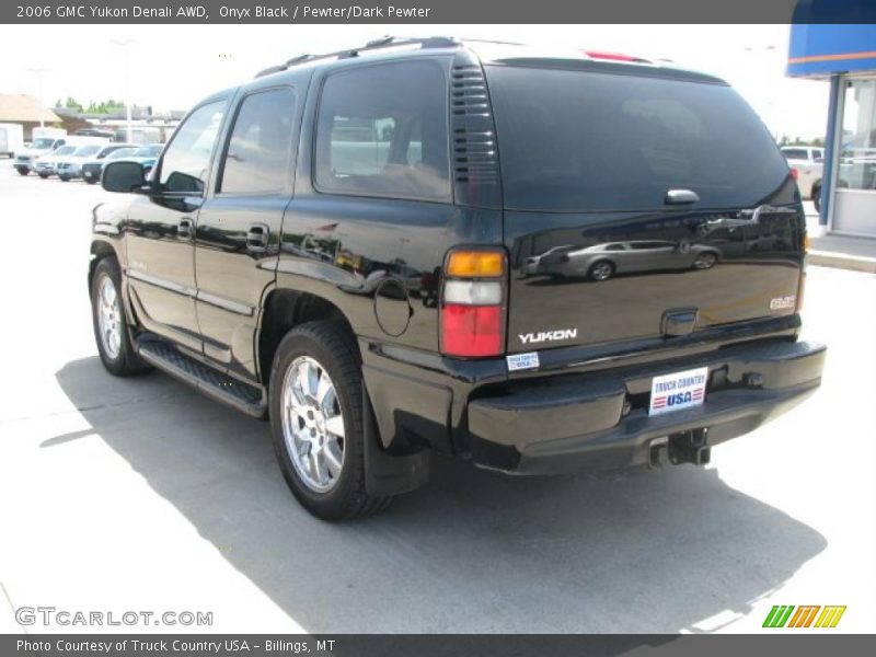 Onyx Black / Pewter/Dark Pewter 2006 GMC Yukon Denali AWD