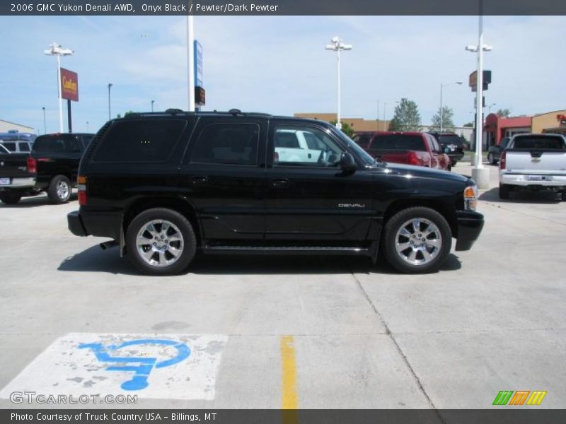 Onyx Black / Pewter/Dark Pewter 2006 GMC Yukon Denali AWD