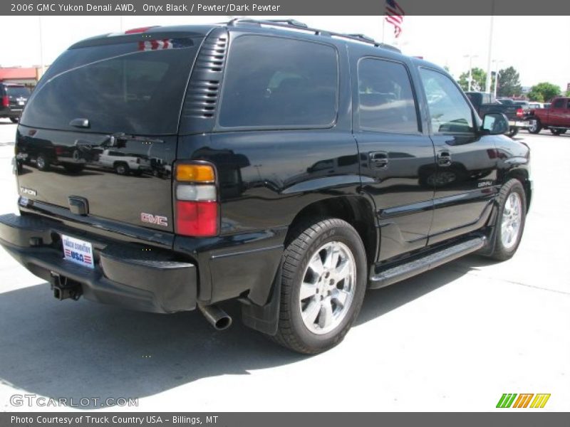Onyx Black / Pewter/Dark Pewter 2006 GMC Yukon Denali AWD
