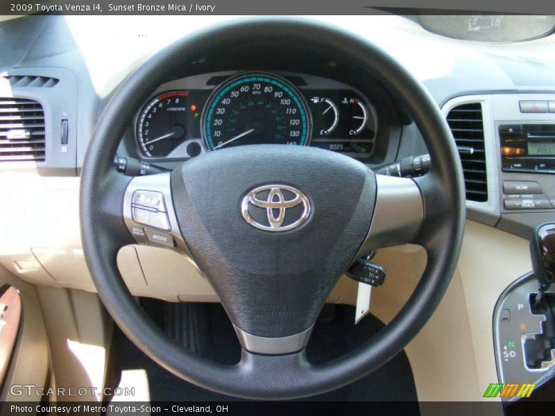 Sunset Bronze Mica / Ivory 2009 Toyota Venza I4