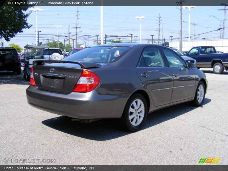 Phantom Gray Pearl / Stone 2003 Toyota Camry XLE