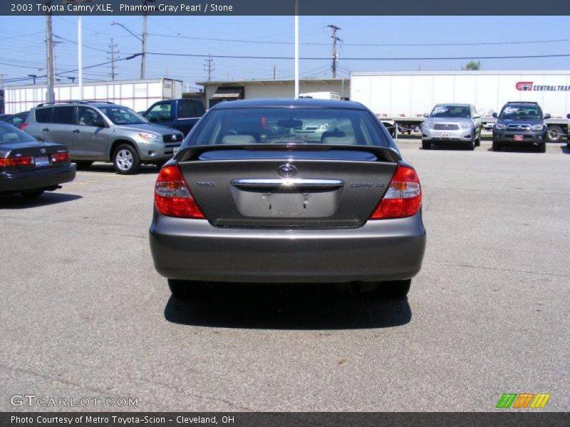 Phantom Gray Pearl / Stone 2003 Toyota Camry XLE