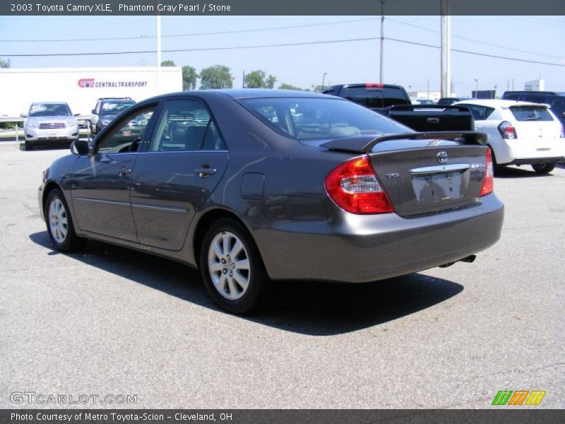Phantom Gray Pearl / Stone 2003 Toyota Camry XLE