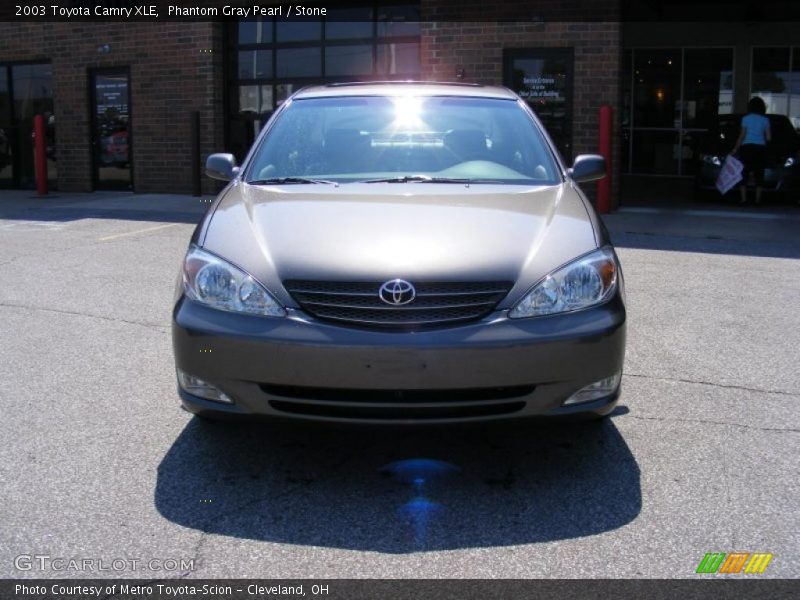 Phantom Gray Pearl / Stone 2003 Toyota Camry XLE