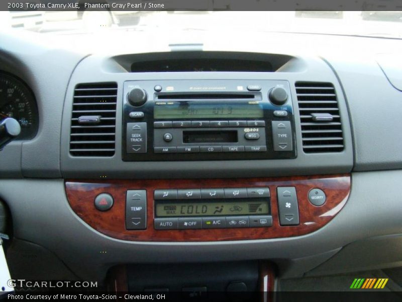 Phantom Gray Pearl / Stone 2003 Toyota Camry XLE