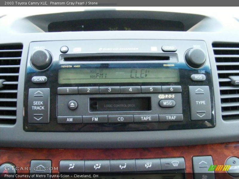 Phantom Gray Pearl / Stone 2003 Toyota Camry XLE