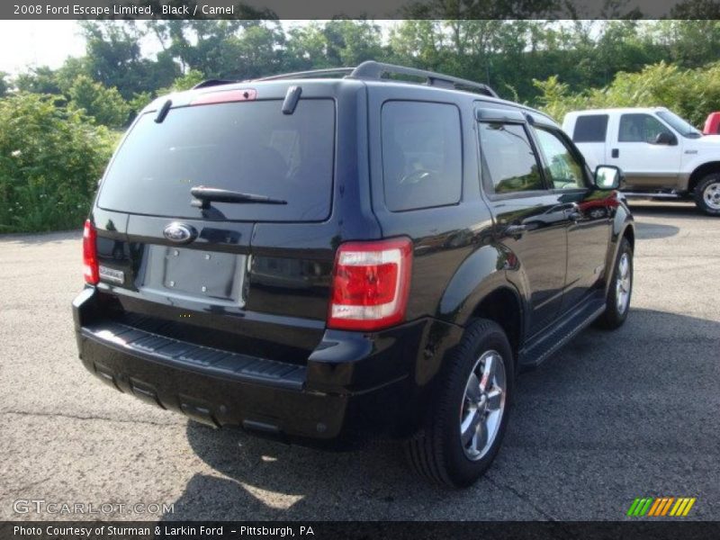 Black / Camel 2008 Ford Escape Limited