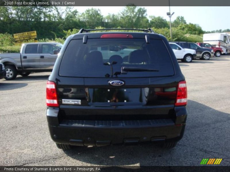 Black / Camel 2008 Ford Escape Limited