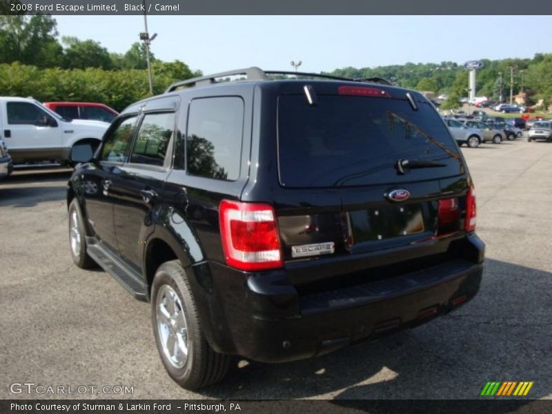 Black / Camel 2008 Ford Escape Limited