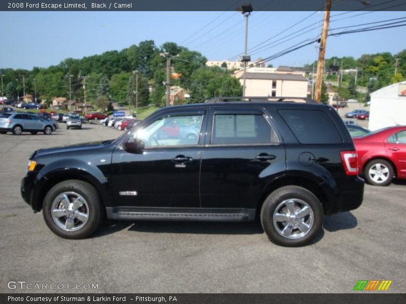 Black / Camel 2008 Ford Escape Limited