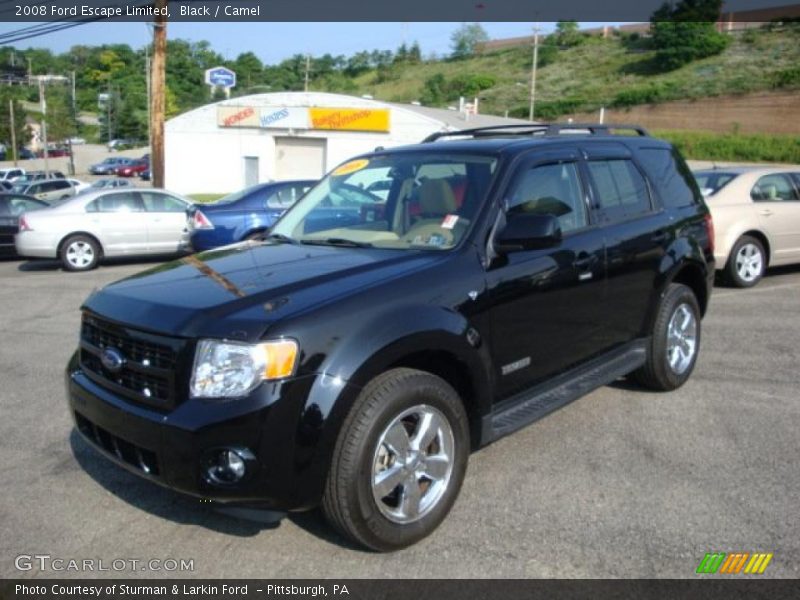 Black / Camel 2008 Ford Escape Limited