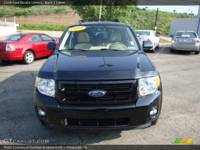 Black / Camel 2008 Ford Escape Limited