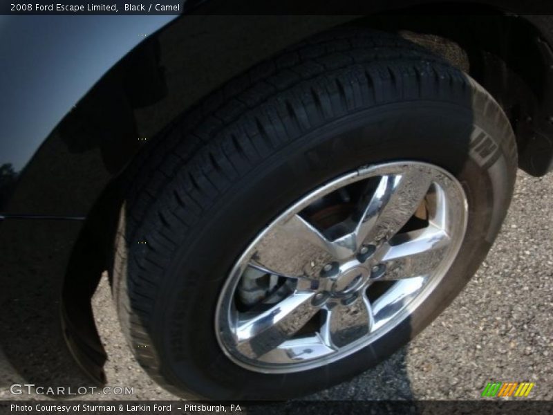 Black / Camel 2008 Ford Escape Limited