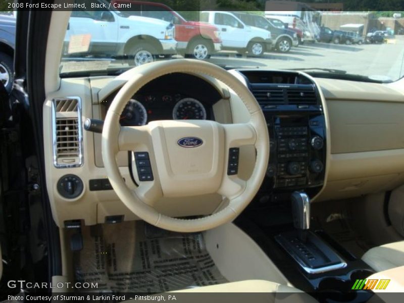 Black / Camel 2008 Ford Escape Limited