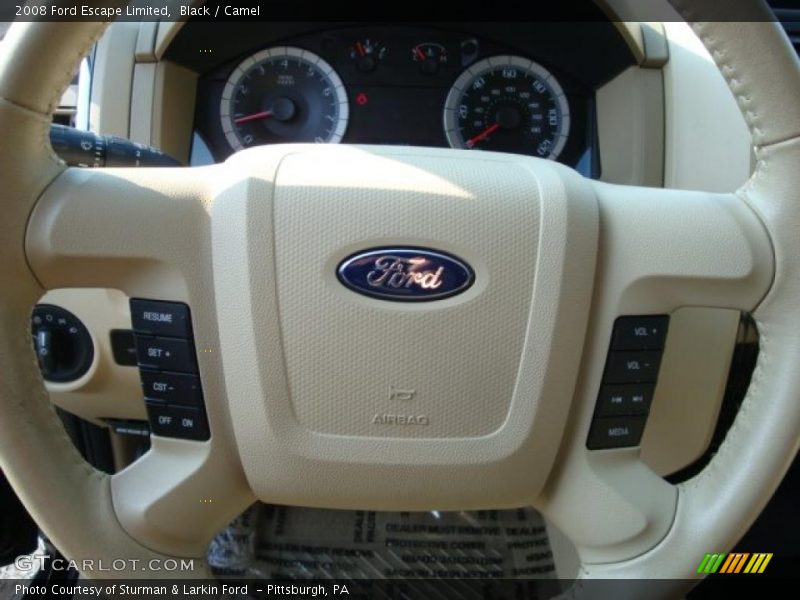 Black / Camel 2008 Ford Escape Limited