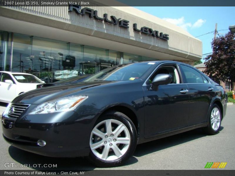 Smokey Granite Mica / Black 2007 Lexus ES 350