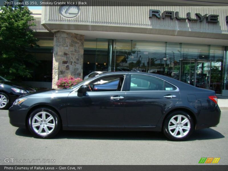 Smokey Granite Mica / Black 2007 Lexus ES 350