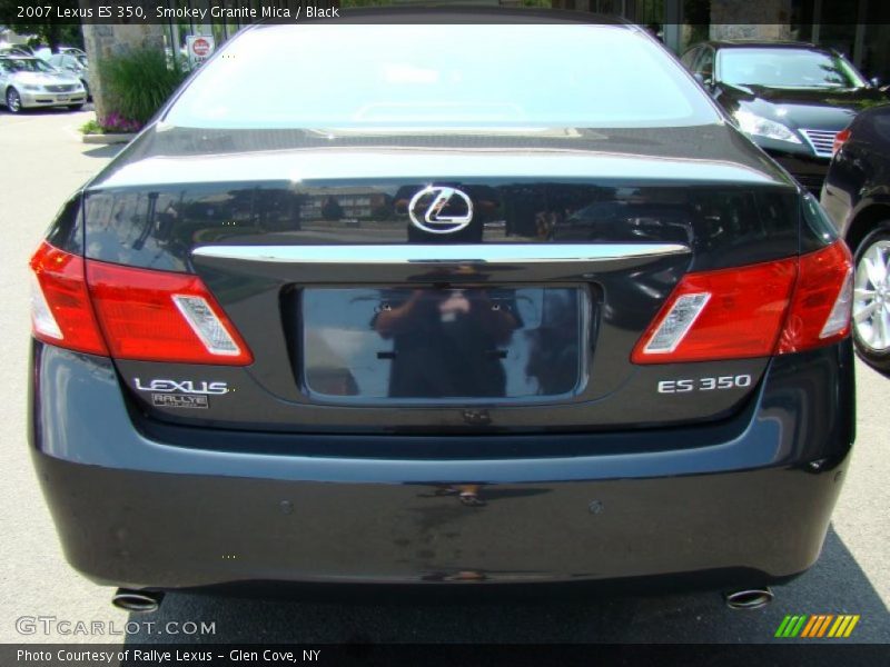 Smokey Granite Mica / Black 2007 Lexus ES 350