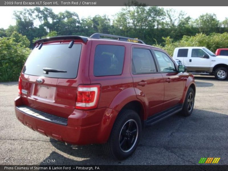 Torch Red / Charcoal 2009 Ford Escape XLT Sport V6