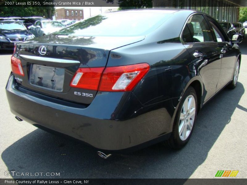 Smokey Granite Mica / Black 2007 Lexus ES 350