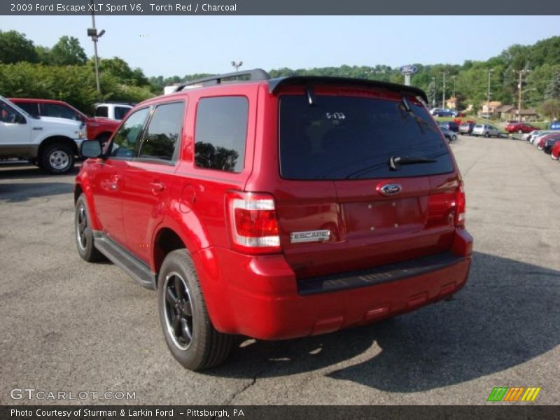 Torch Red / Charcoal 2009 Ford Escape XLT Sport V6