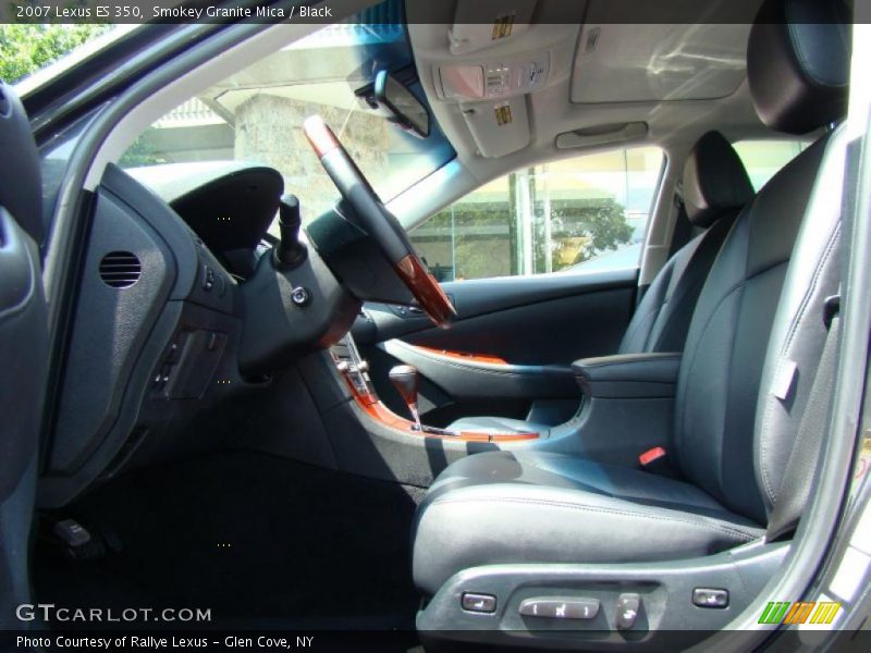 Smokey Granite Mica / Black 2007 Lexus ES 350