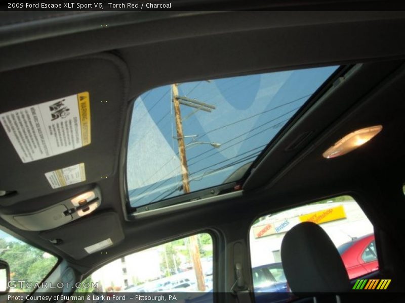 Torch Red / Charcoal 2009 Ford Escape XLT Sport V6