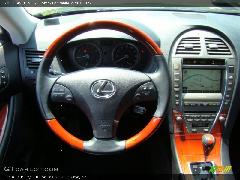 Smokey Granite Mica / Black 2007 Lexus ES 350