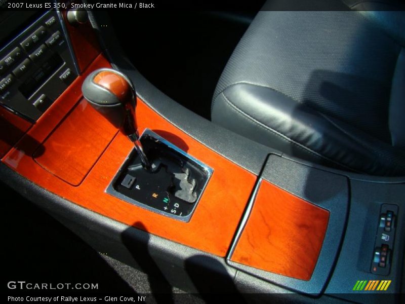Smokey Granite Mica / Black 2007 Lexus ES 350
