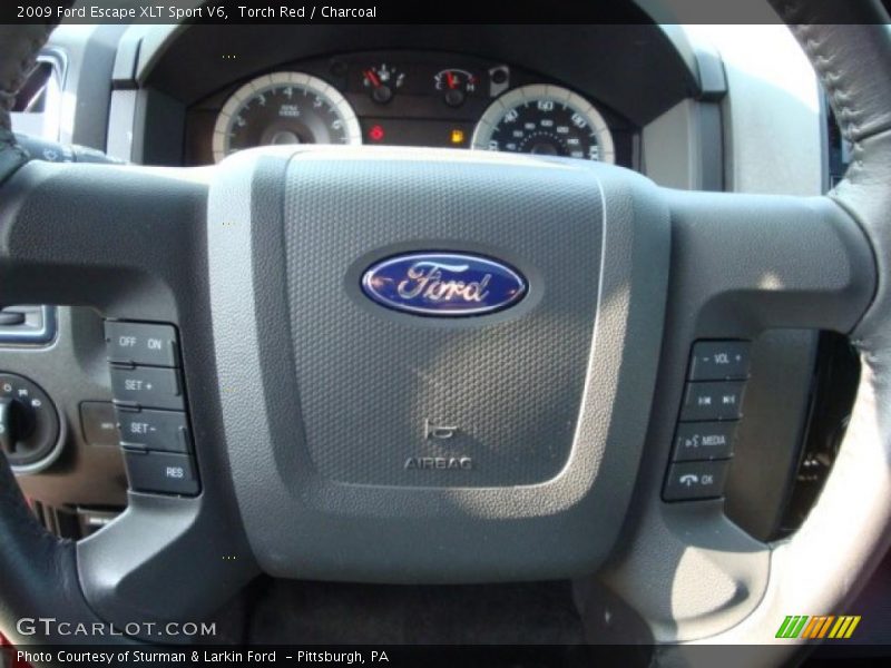 Torch Red / Charcoal 2009 Ford Escape XLT Sport V6