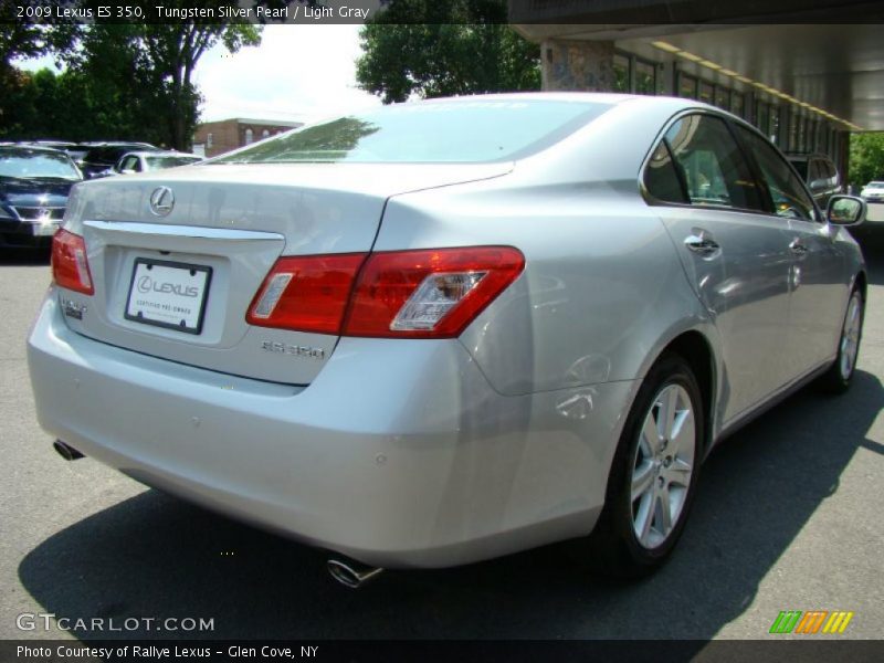 Tungsten Silver Pearl / Light Gray 2009 Lexus ES 350