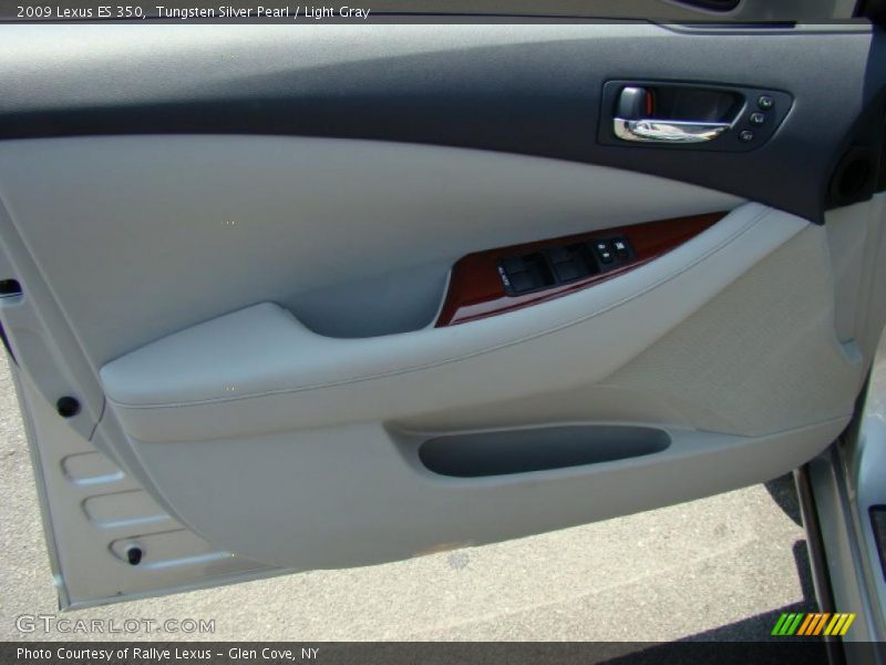 Tungsten Silver Pearl / Light Gray 2009 Lexus ES 350