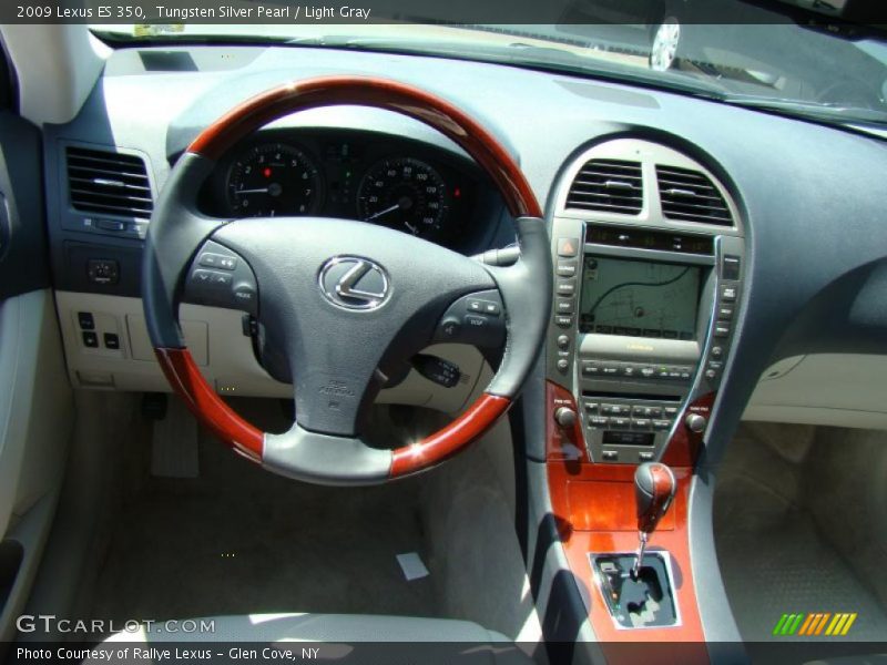 Tungsten Silver Pearl / Light Gray 2009 Lexus ES 350