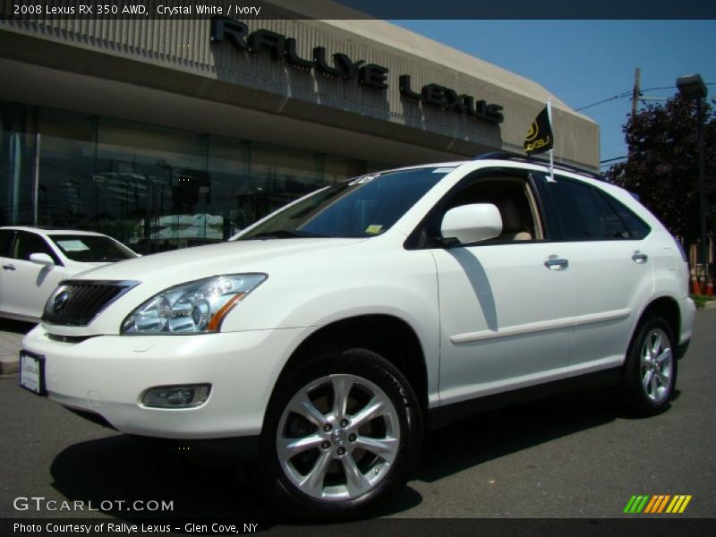 Crystal White / Ivory 2008 Lexus RX 350 AWD
