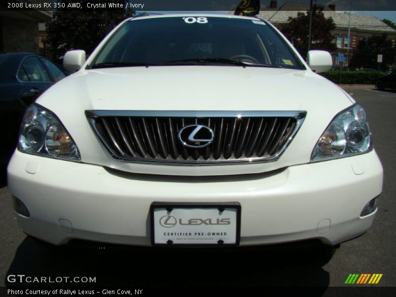 Crystal White / Ivory 2008 Lexus RX 350 AWD