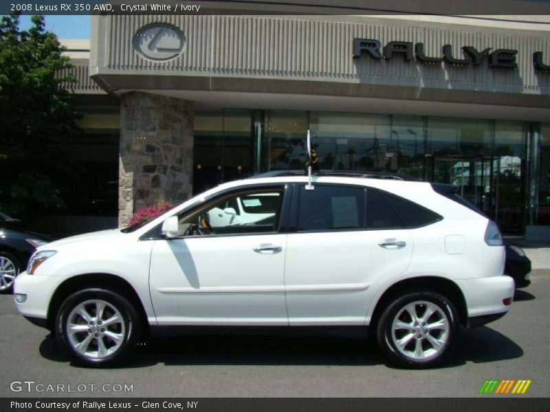 Crystal White / Ivory 2008 Lexus RX 350 AWD