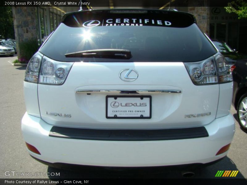 Crystal White / Ivory 2008 Lexus RX 350 AWD