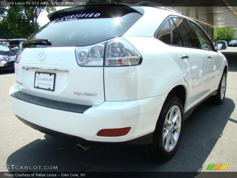 Crystal White / Ivory 2008 Lexus RX 350 AWD